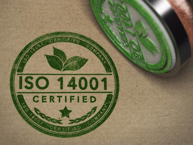 <span>Markarbetare som innehar ISO 14001</span>